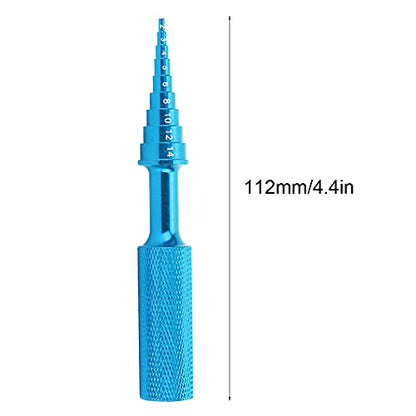 RC Car Bearing Tool Aluminum Alloy RC Car Bearing Steering Hub Carrier Removal Tool RC Car Part 2/3/4/5/6/8/10/12/14mm (Blue) - color: Blue