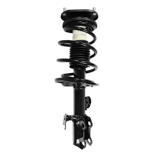 Detroit Axle - 2 Front Struts for 2008 2009 2010 2011 2012 2013 2014 2015 Scion xB, Complete Struts with Coil Spring Shocks Assembly Replacement Suspension Shock - size: 11421_11422/Pair