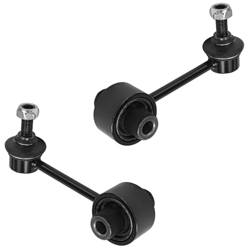 Detroit Axle - Rear 4pc Struts Sway Bars for 2009-2013 Subaru Forester, Struts & Coil Spring Sway Bar End Links 2010 2011 2012 Replacement Suspension Kit Quick Install Ready Struts Shocks Assembly - size: 4QS50126/ sway kit