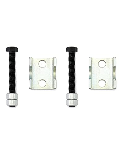 QWORK 2-Way Adjustable Spring Spacer, Spreads or Compresses Coil Springs, 4 Pack Mini Coil Spring Compressor Strut Shock Absorber - size: 4 Pack