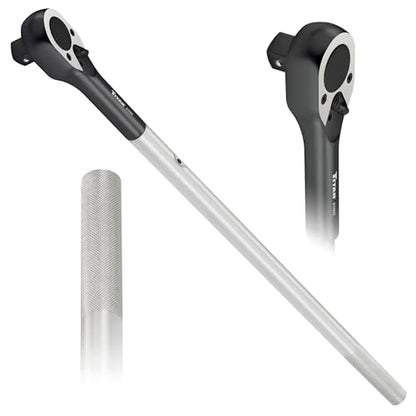 Titan Bar-X 61323 3-Piece 1-Inch Drive Interchangeable Ratchet and Breaker Bar Set