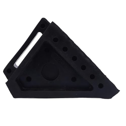 Tbest Heavy Duty Rubber Wheel Chock Weather - Anti Slip TIRE Block for Vehicle Parking