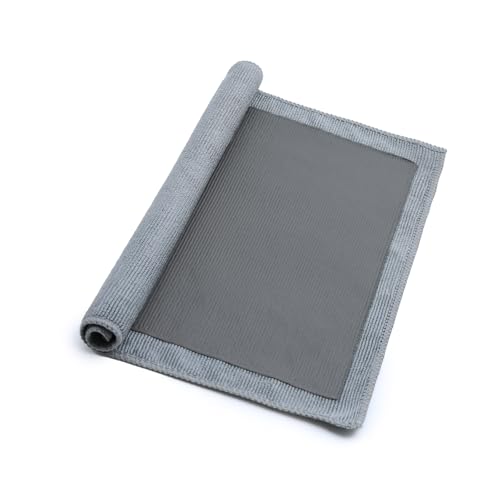 Clay Towel Auto Detailing | Professional Synthetic Clay Bar Towel for Faster Claying & Smooth Paint | Safe for Clear Coat & Glass | Reusable Claybar Towel 12"x12"