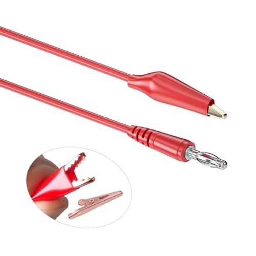Goupchn Multimeter Test Leads Kit with Replaceable Probes Set, Banana Plug to Test Hook Leads, Alligator Clips and Wire Piercing Probes for Electrical Testing Automotive Diagnostic - style: 57PCS