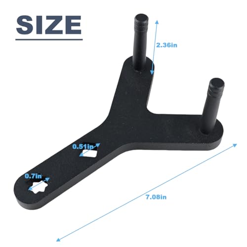 Mandark New Lower Control Arm Prying Car Tool, Specialty Automotive Suspension Bushing Ball Joint Pry Tool, Vehicle Removal Instrument Accessories, Universal for SUV Sedan Truck (Black Gear)