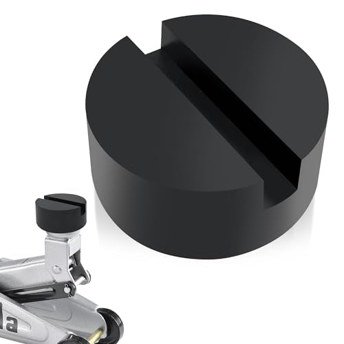 TONDA Floor Jack Rubber Pad, Universal Jack Pad Adapter, Pinch Weld Side Frame Rail Protector (1 Pack) - color: 1 PACK - SMALL