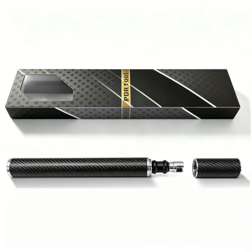 Slide Hammer Dent Puller Professional Dent Repair Tool | Lightweight Carbon Fiber Shell Stainless Steel Shaft Paintless Dent Repair Tool for Auto Car Hail Dent Removal