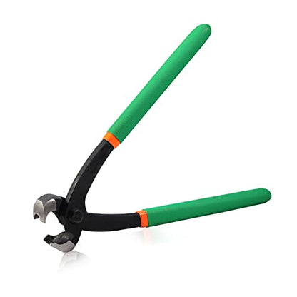 SPEEDWOX 9-Inch Ear Clamp Pliers Front & Side Crimp Jaws | Single Ear Hose Clamp Tool, Securing Pipe Hoses, Automotive Use Double Ear Clamps, Stepless Clamps Pvc Handle