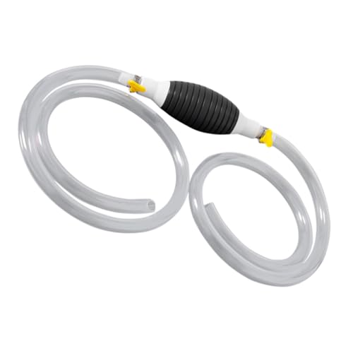 Manual Transfer Pump with Hose Efficient Oil and Water Siphon Kit for Cars Trucks and Motorcycles Durable Hand Pump for Fuel and Liquid Extraction