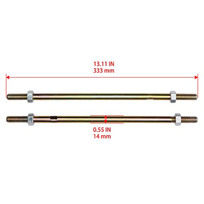 Tie Rod Ends Kit, Compatible With 2005-2016 Kawasaki Brute Force 750 | Fit for 06-13 Kawasaki Brute Force 650,06-14 Honda TRX450ER,04-09 Honda TRX450R Ball Joint ATV UTV Accessories - size: Kawasaki Honda
