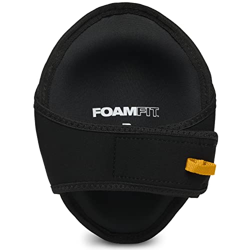 ToughBuilt - FoamFit Non-Marring Knee Pads, Adjustable Straps, TB-KP-203R | Non-Marring Shell, FoamFit Cushioning, Adjustable Straps, Ergonomic Support, All-Day Comfort