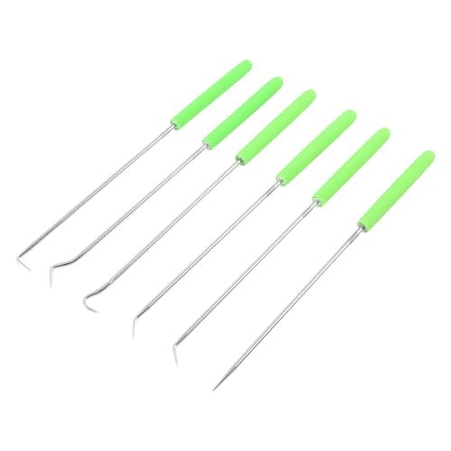 OEMTOOLS 26517 6-Piece Hook and Pick Set, Precision Manipulation for Automotive and Electronics, Durable Steel Construction, Versatile Tool Set