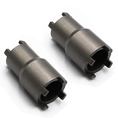 20mm 24mm Clutch Lock Nut Removal Tool,4-Pin Spanner Socket Wrench | For Motorcycle ATV Dirt Bike (2PCS) - style: 2PCS Clutch Tool
