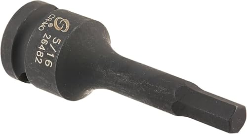 SUNEX TOOLS 26482 1/2-Inch Drive 5/16-Inch Hex Impact Socket