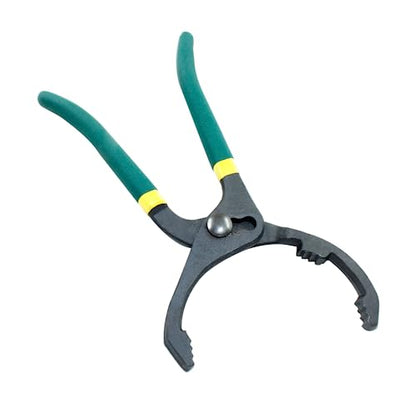 Hitefu 10 Inch Oil Filter Pliers, Adjustable Oil Filter Wrench | No Slipping Oil Filter Removal Tool, For Engine Filters, Cars, Motorcycles and Trucks