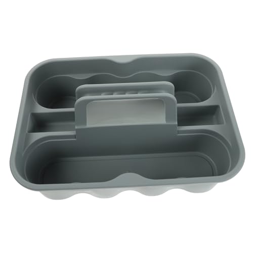 Portable Plastic Tool Storage Basket with Handle Versatile Cleaning Supplies Organizer for Auto Detailing Car Wash and Home Use for Women and Men