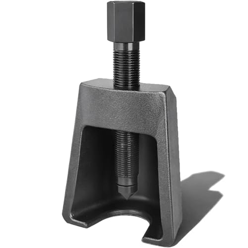Heavy Duty 8150 Conical Pitman Arm Puller, Pitman Arm Removal Tool Designed to Fit Pitman Arms on Domestic Cars and Light Trucks, Featuring 1.78" Maximum Jaw Spread and 2.83" Reach. Black