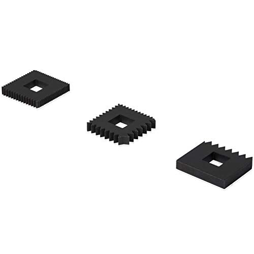 Metric Dies Set Similar to OTC 202817 for 7402 Universal Outside Thread Chaser Heavy Duty Steel Black 3PCS