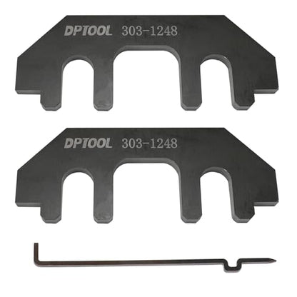 DPTOOL Camshaft Holding Tool Timing Alignment Holder Tool Set Kit for Ford Lincoln Mercury 3.5L 3.7L 4V Engines Replace 303-1248 303-1530 Replacement for OTC 6682 - size: 303-1248 3PC