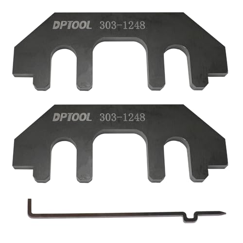 DPTOOL Camshaft Holding Tool Timing Alignment Holder Tool Set Kit for Ford Lincoln Mercury 3.5L 3.7L 4V Engines Replace 303-1248 303-1530 Replacement for OTC 6682 - size: 303-1248 3PC