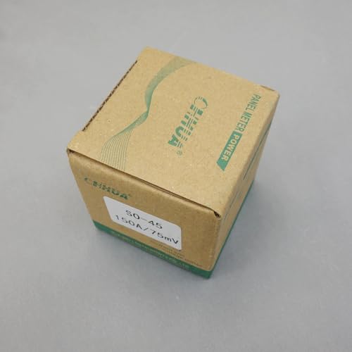 1PC NEW DC 0-150A Analog Ammeter Panel AMP Current Meter SO45 Cutout 45mm with 150A/75mv Shunt