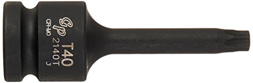 Grey Pneumatic 2140T Hex Key - style: T40 Internal Star Impact Driver