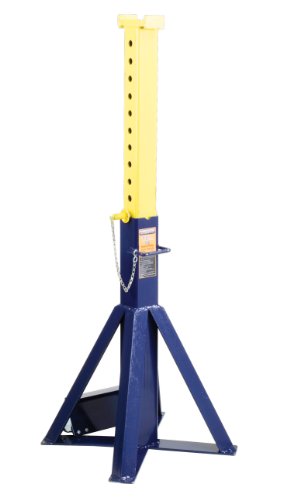 Hein-Werner HW93511 Blue High Reach Jack Stand - 10 Ton Capacity