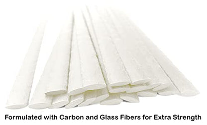 JOUNJIP PolyPlaz Plastic Welding Rods for TPO TEO & PP Bumper Kayak Repairs, Flat Ribbon (20pack, PolyPlaz-White) - size: 20pack, style: PolyPlaz-White