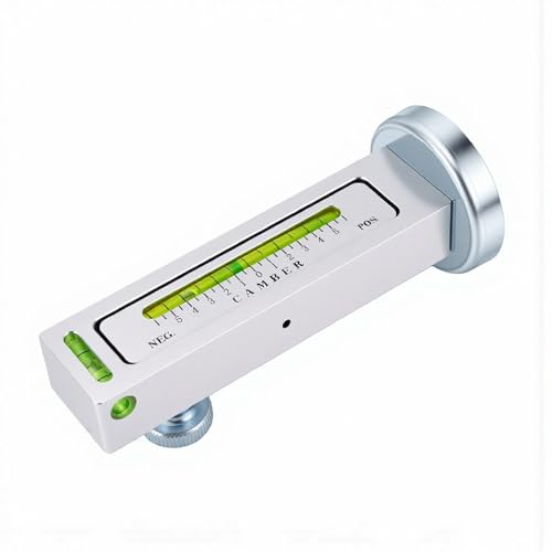 Adjustable Magnetic Gauge Tool, Wheel Alignment Tool, Wheel CasterPillar Camber Gauge Tools for Automotive Trucks RVs Cars