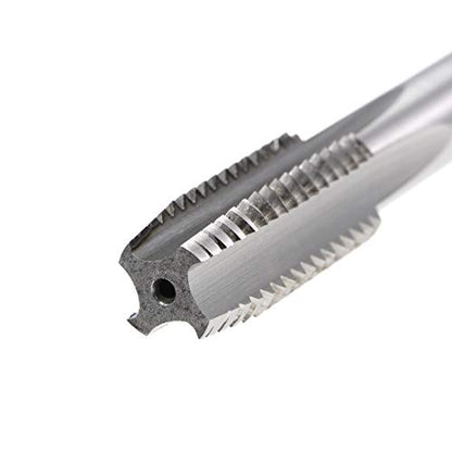 uxcell Metric Machine Tap Left Hand M12 Thread 1.5 Pitch H2 4 Flutes High Speed Steel Screw Thread Taps Tapping Tool - size: M12x1.5