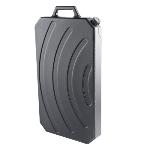 Motorcycle 19L ABS Low Profile Oil Drain Pan W/Spout For Harley Davidson Honda Yamaha Kawasaki - color: 1x Oil Drain Pan