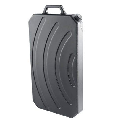 Motorcycle 19L ABS Low Profile Oil Drain Pan W/Spout For Harley Davidson Honda Yamaha Kawasaki - color: 1x Oil Drain Pan