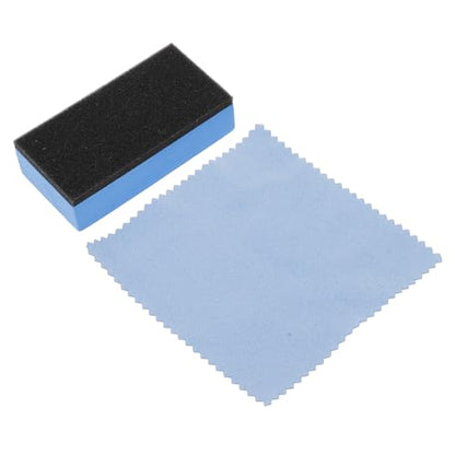 PRETYZOOM 1 Set Tire Applicator Sponge Kit Polishing Pad Dressing Cloth for Professional Automotive Detailing Versatile Sponge Block for Tire Shine Wax Application Comfortable Grip for