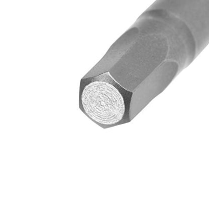 uxcell 10 Pcs H4 Magnetic Hex Head Screwdriver Bits, 1/4 Inch Hex Shank 2.56-inch Length S2 Power Tools - size: H4*65mm