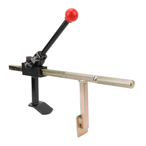 SIXRUN Manual Tire Changer, Tire Bead Breaker Tool, High Strength Metal Manual Tire Changer for Car Motorcycle, Enhanced Efficiency, Easily Opens and Holds Tire with Compact Design