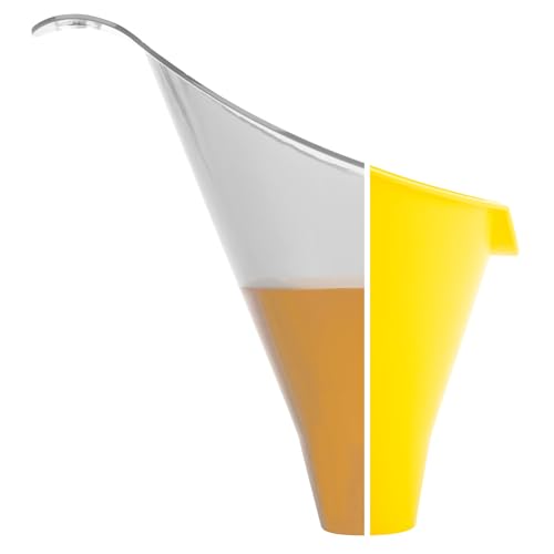 Performance Tool W4056 Clear View Easy-Fill Funnel - 1/2 Pint, Shallow Spout for Radiators and Fluids - size: 0.5 Pint, style: Clear View Easy-Fill Funnel