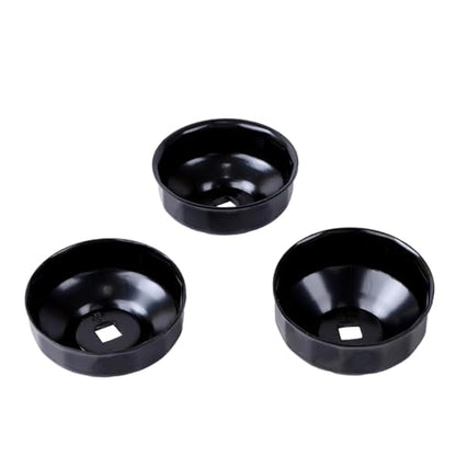 labwork 14Pcs Oil Filter Sleeve Cap Wrench Socket Tool Set 3/8 inch Drive Oil Socket