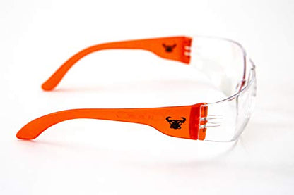 G & F Products 13016-NEW Safety Goggles, 99% Protection Against UV-A, B & C Rays, Impact & Ballistic Resistant, Clear Lenses, 12 Pack - style: Clear Lens 12 Pack Safety Glasses