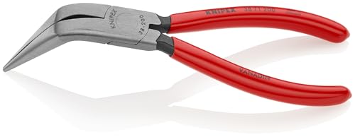KNIPEX - 9K 00 80 12 US Tools - 3 Piece Long Nose Tool Set (38 31 200, 38 71 200, 38 91 200) (9K008012US) Red