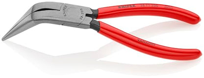 KNIPEX - 9K 00 80 12 US Tools - 3 Piece Long Nose Tool Set (38 31 200, 38 71 200, 38 91 200) (9K008012US) Red