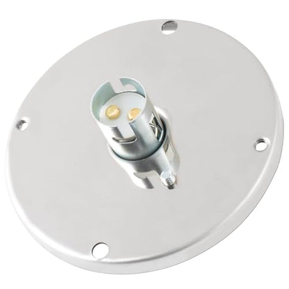 GG Grand General 79777 Stainless Steel #1157 Bulb Holder for GG Watermelon Glass Lens Kit with 2 Wire & Wire Plug - style: 1157 Bulb Base