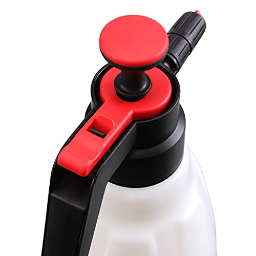 Foam Sprayer, Foaming Pump Blaster Hand Pressure Snow Foaming Cannon Water Blaster, Hand Pressurized Soap Sprayer Manual Foam Cannon Car Wash