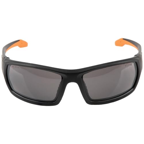 Klein Tools 60164 Safety Glasses, Professional PPE Protective Eyewear with Full Frame, Scratch Resistant and Anti-Fog, Gray Lens - style: Gray Lens