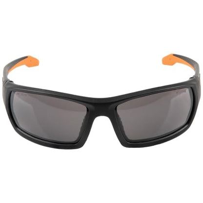 Klein Tools 60164 Safety Glasses, Professional PPE Protective Eyewear with Full Frame, Scratch Resistant and Anti-Fog, Gray Lens - style: Gray Lens