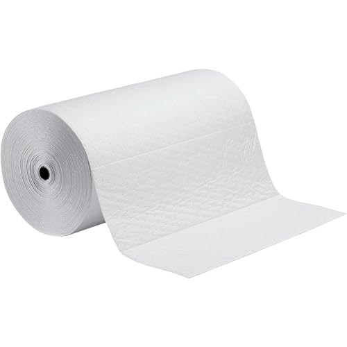 PIG Oil-Only Absorbent Mat Roll | Heavyweight | Absorbs Oil and Fuel | Absorbs 40.2 gal per roll | 150' L x 30" W | MAT401 - size: 30" x 150'