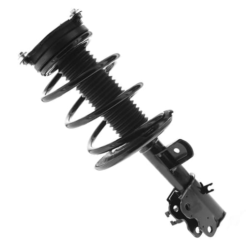 Detroit Axle - 2 Front Struts for 2016-2023 Nissan Maxima, Complete Struts with Coil Spring Assembly 2017 2018 2019 2020 2021 2022 2023 Replacement Quick Suspension Strut Shock - size: SR4671_SR4672/Pair