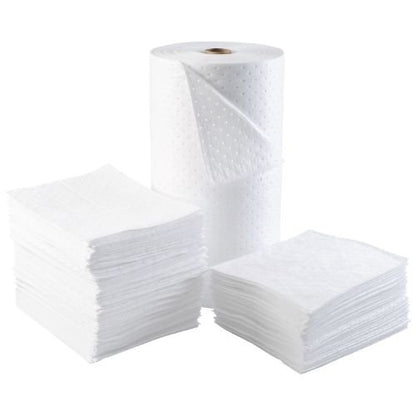 Brady SPC BPO100 15" x 17" Heavy Weight Economical Oil Only Absorbent Pads - 100 ct - style: Brady SPC BPO100
