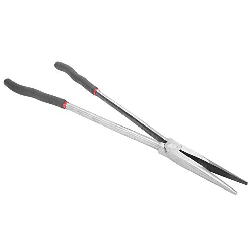 16in Needle Nose Pliers Extended Handle Pliers, Extra Long Handle Nose Pliers, Needle Nose Pliers with Nonslip Handle Repairing Hand Tool