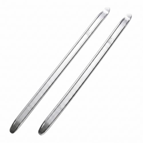 2-Pack 20-Inch Heavy Duty Tire Spoon Set, Professional Forged Steel Tire Changing Tool, High-Leverage Tire Lever Iron Bars for Motorcycles, Dirt Bikes, ATVs, Cars, and Lawn Mowers - color: 2PCS/20IN