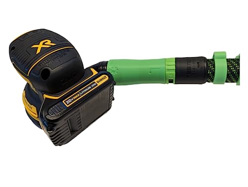 Vacuum Hose Adapter for Dewalt Sanders to 27mm Festool Hose - Dust Collection - Galactic Gadgets (Festool 27mm - Neon Green) - color: Neon Green, size: 1-1/16 in